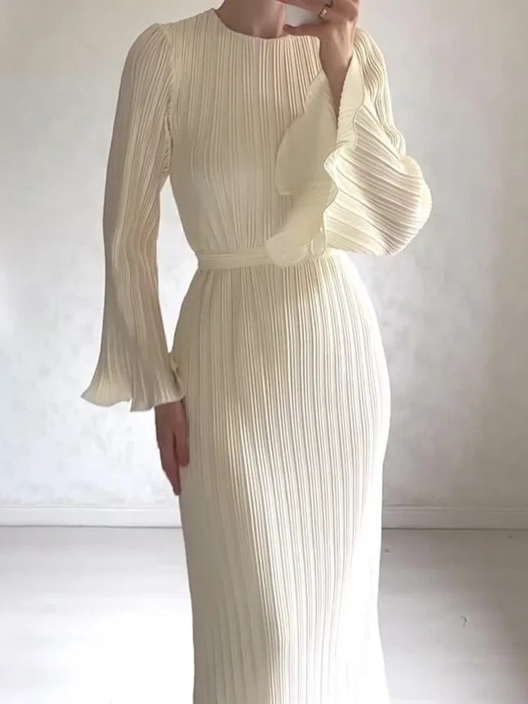 Robe avec manches longues très confortable