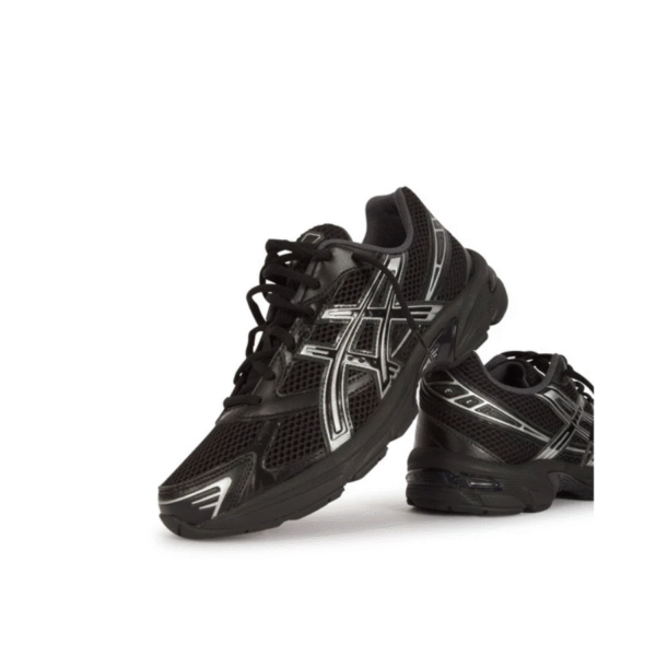 ASICS GEL-1130 Black Pure Silver – Sneakers rétro running homme/femme