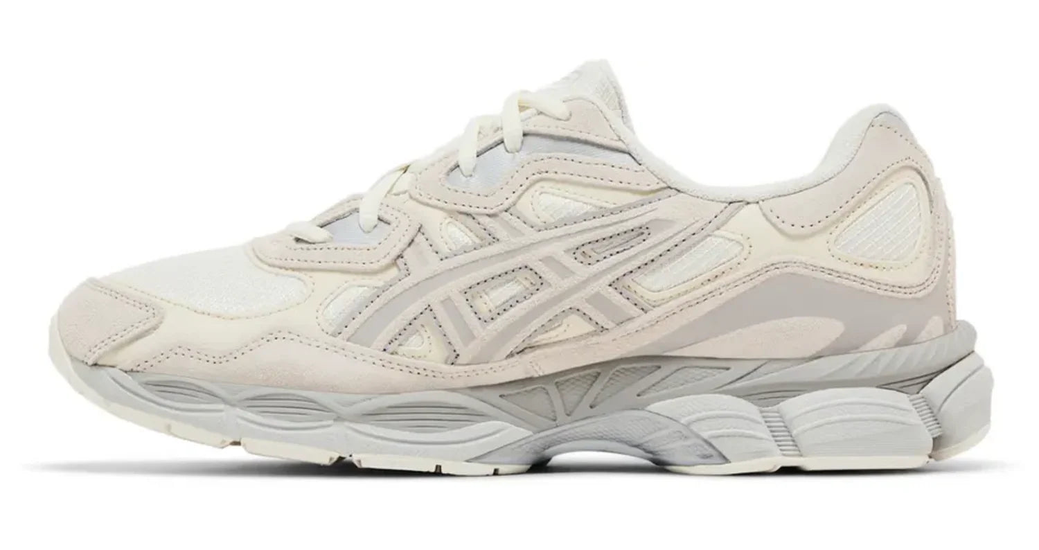 Asics Gris Crème