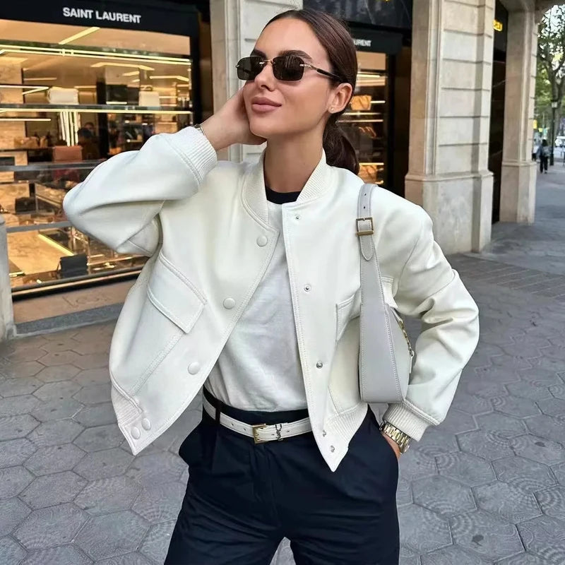 Blouson Bombardier à Manches