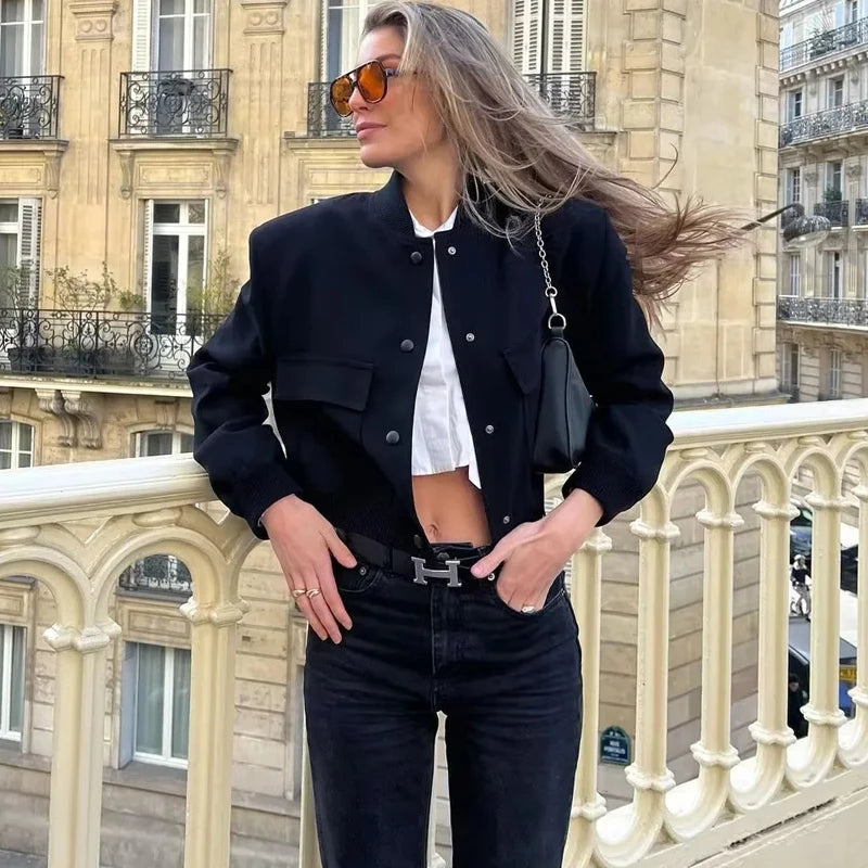 Blouson Bombardier à Manches