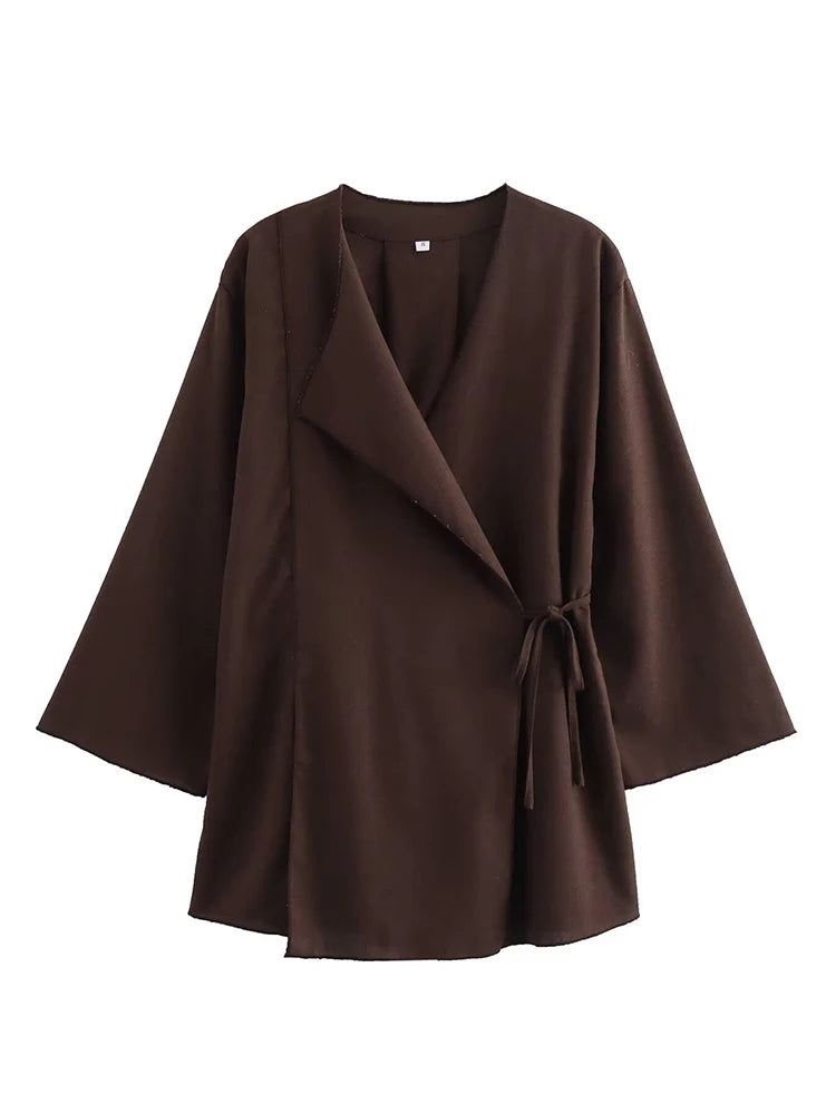 Ensemble 2 pièces en lin pour femme