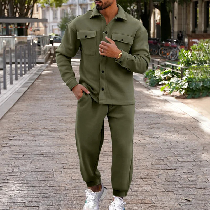 Ensemble 2 pièce a manche longue décontracte très classe